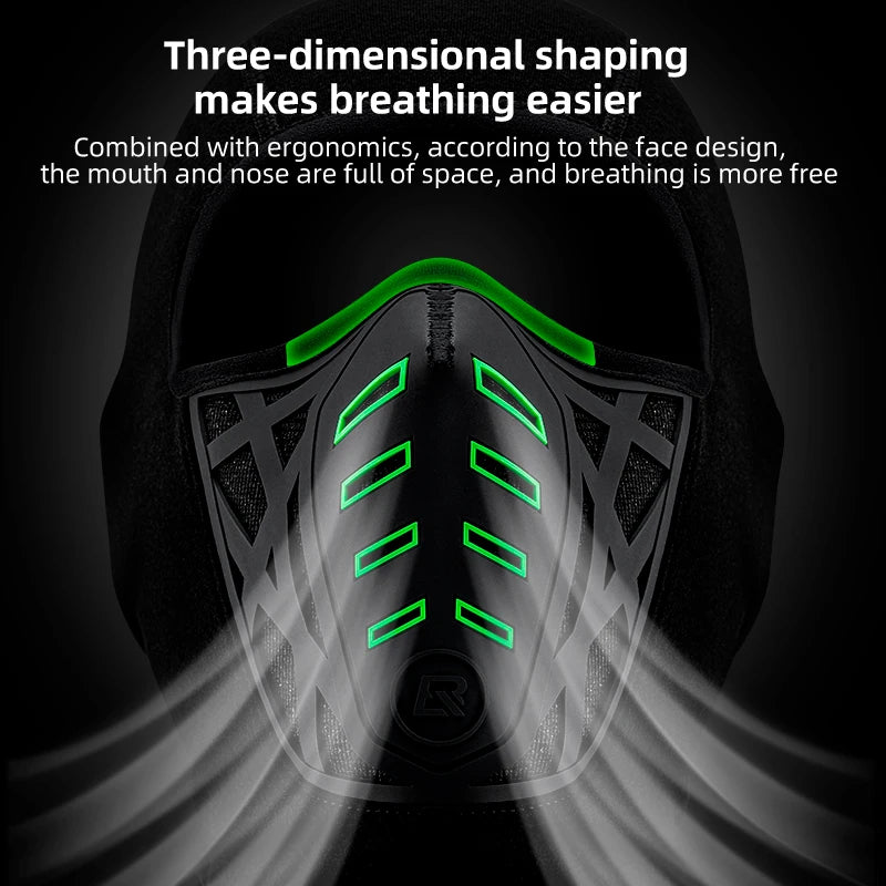 Winter Cycling Face Mask Breathable Windproof Thermal Mask