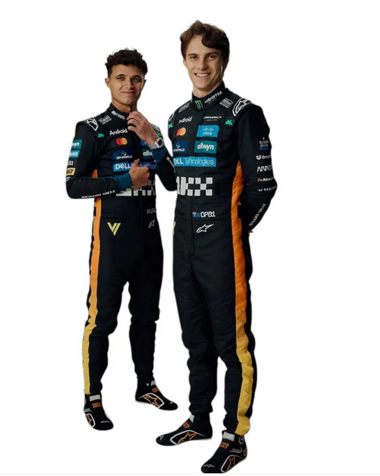 2025 Lando Norris Abu Dhabi GP F1 Racing Suit Edition
