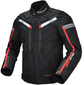 Knight Cycling Biker Jacket - Black Motorcycle Road Jacket