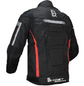 Knight Cycling Biker Jacket - Black Motorcycle Road Jacket