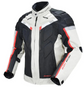 Knight Cycling Biker Jacket - Gray Motorcycle Road Jacket