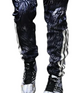 Black & Silver Patterned Racing Suit