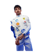2025 Ferrari Miami GP F1 Race Suit — Leclerc side view