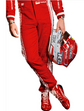 2026 Scuderia-Style F1 Race Suit – Driver Edition