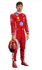 2026 Scuderia-Style F1 Race Suit – Driver Edition