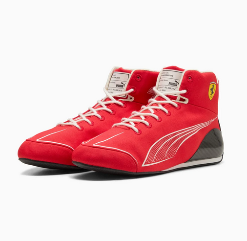 2026 Charles Leclerc Ferrari F1 Racing Shoes - Detail View