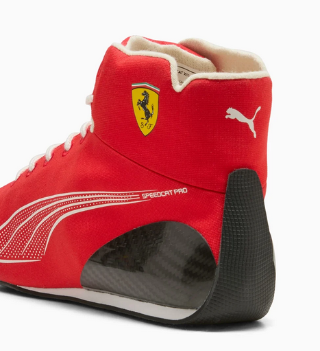 2026 Charles Leclerc Ferrari F1 Racing Shoes - On Driver