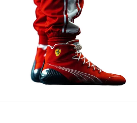 2026 Hamilton Ferrari F1 Racing Shoes - Side Speedcat Pro