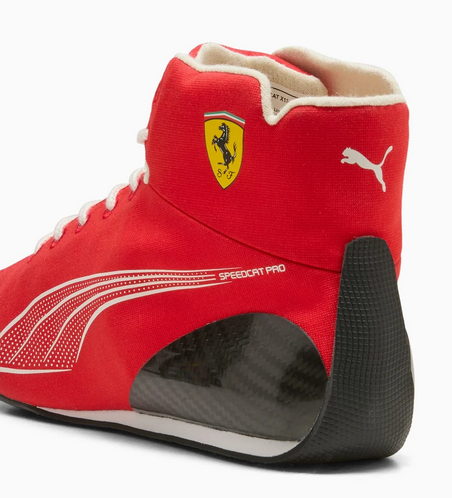 2026 Hamilton Ferrari F1 Racing Shoes - Full Side View
