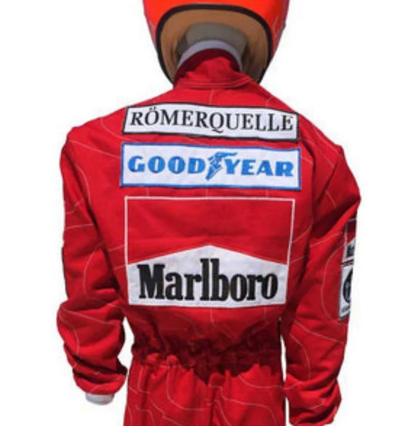 Niki Lauda 1976 Ferrari F1 Racing Suit - Chest Patches