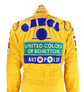 Michael Schumacher 1992 Benetton Ford F1 Racing Suit - Back View