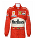 Michael Schumacher 1997 Ferrari Marlboro F1 Racing Suit - Front View Close-up