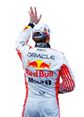 White & Red Japanese GP–Inspired Replica Racing Suit