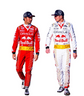 2023 Sergio Perez Las Vegas–Inspired Replica Racing Suit – Red