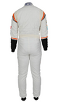 2017 Fernando Alonso–Inspired Replica Racing Suit – White & Orange