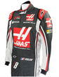 2017 Romain Grosjean–Inspired Replica Racing Suit – Black, Red & White