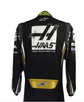 2019 Romain Grosjean–Inspired Replica Racing Suit – Black & Gold