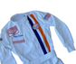1971 Le Mans Michael Delaney–Inspired Replica Racing Suit – White