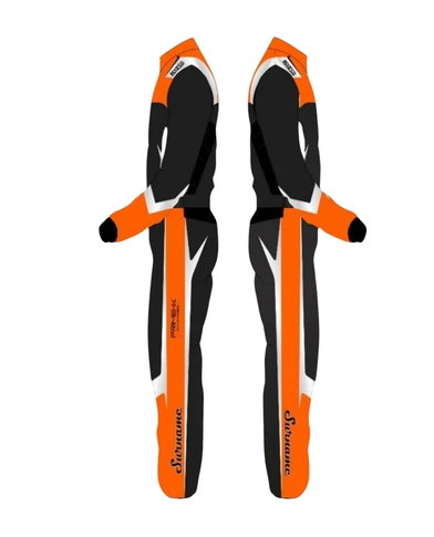 Side views of CRG Prime-K karting suit