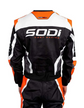 Rear view of Sodi-inspired karting suit
