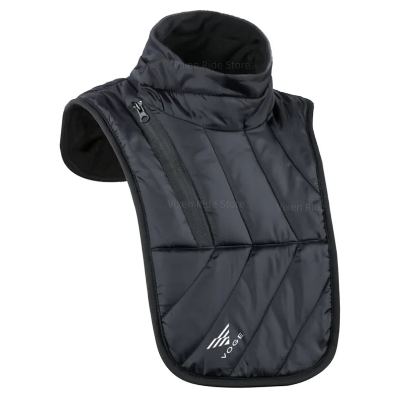 Loncin Voge Motorcycle Neck Protector Windproof Flat View - Race Blaze