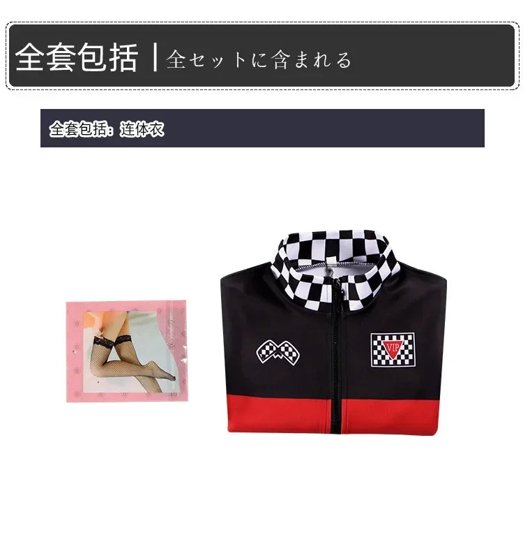 Race Car Driver Jumpsuit - Women & Girls Halloween Bodysuit