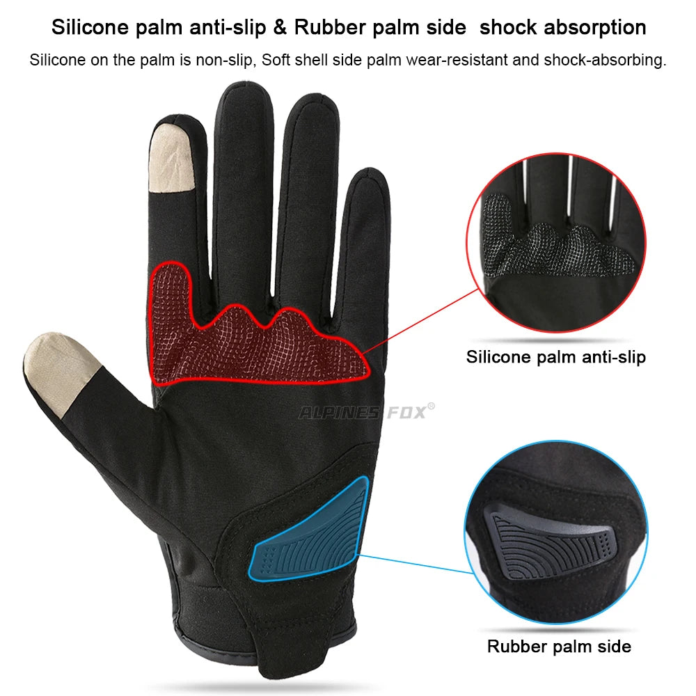 SUOMY Motorcycle Gloves Men Lady Touch Screen Motocross Glove