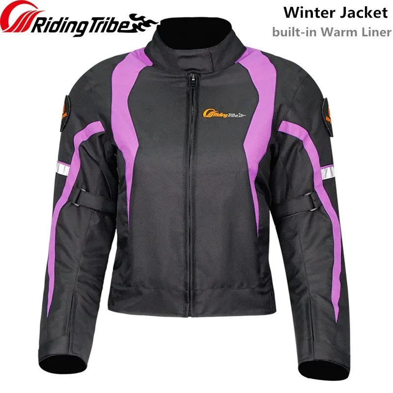 Motorcycle Winter Jacket Thermal Windproof Camo Version - Race Blaze