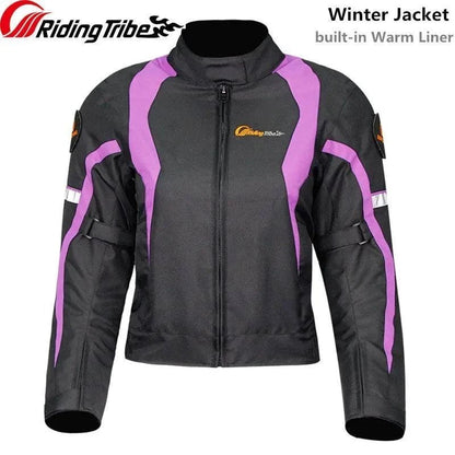 Motorcycle Winter Jacket Thermal Windproof Camo Version - Race Blaze