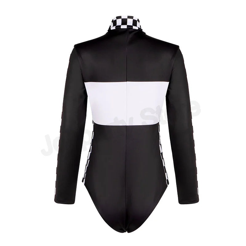 Race Car Driver Jumpsuit - Women & Girls Halloween Bodysuit