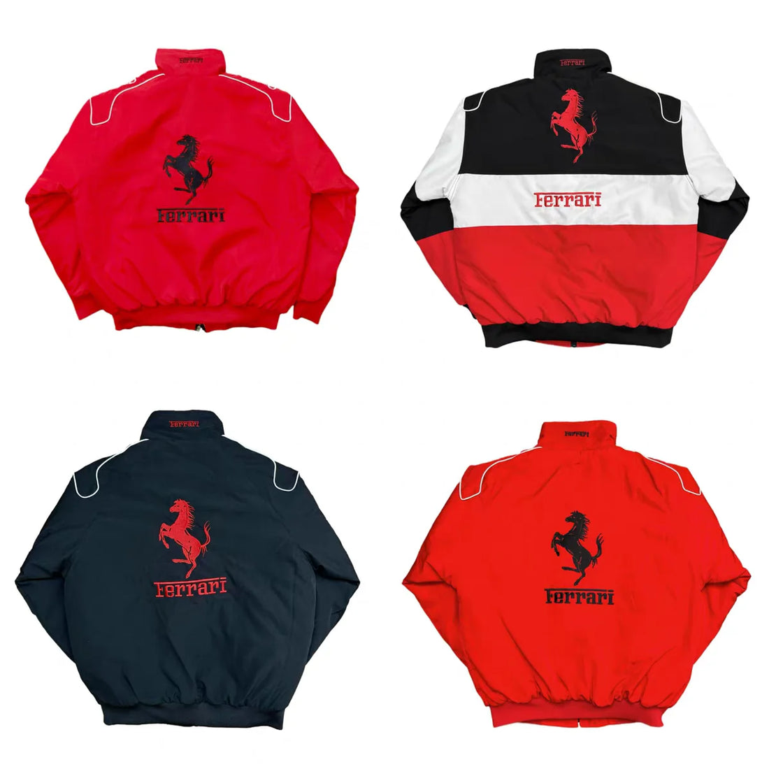 Embroidered F1 Racing Suit Casual Jacket - Custom Motorcycle Jackets