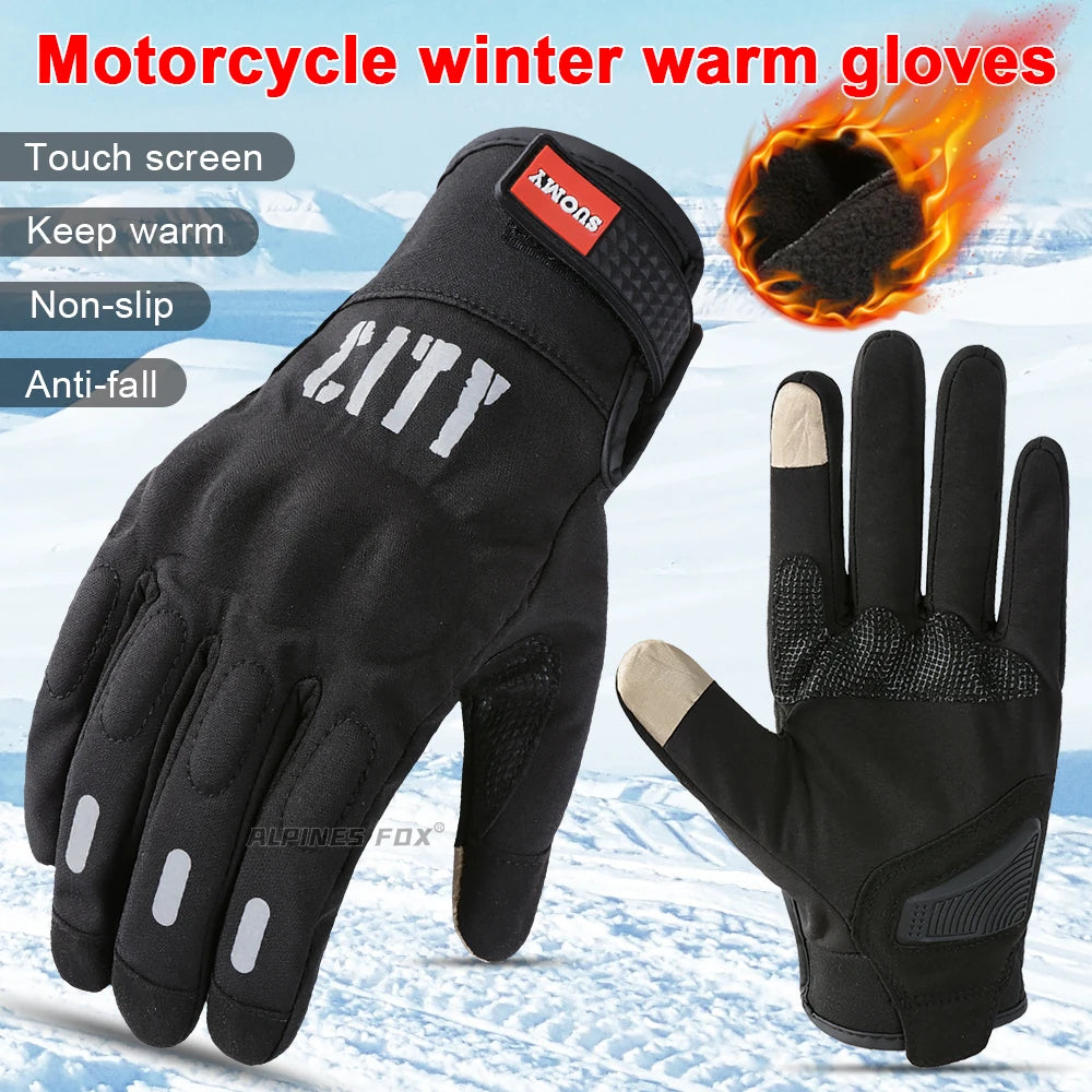 SUOMY Motorcycle Gloves Men Lady Touch Screen Motocross Glove