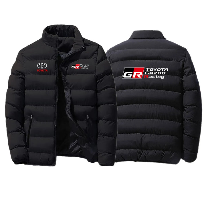 Toyota GR Racing Logo Print Autumn Winter Solid Color Outdoor