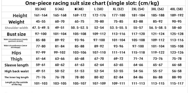 Kart Vehicle Waterproof and Breathable Racing Suit