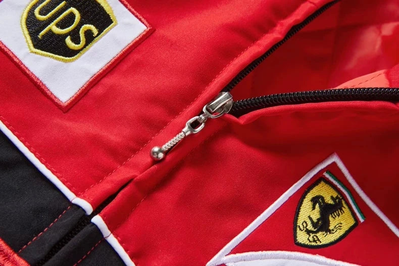 Embroidered F1 Racing Suit Casual Jacket - Custom Motorcycle Jackets