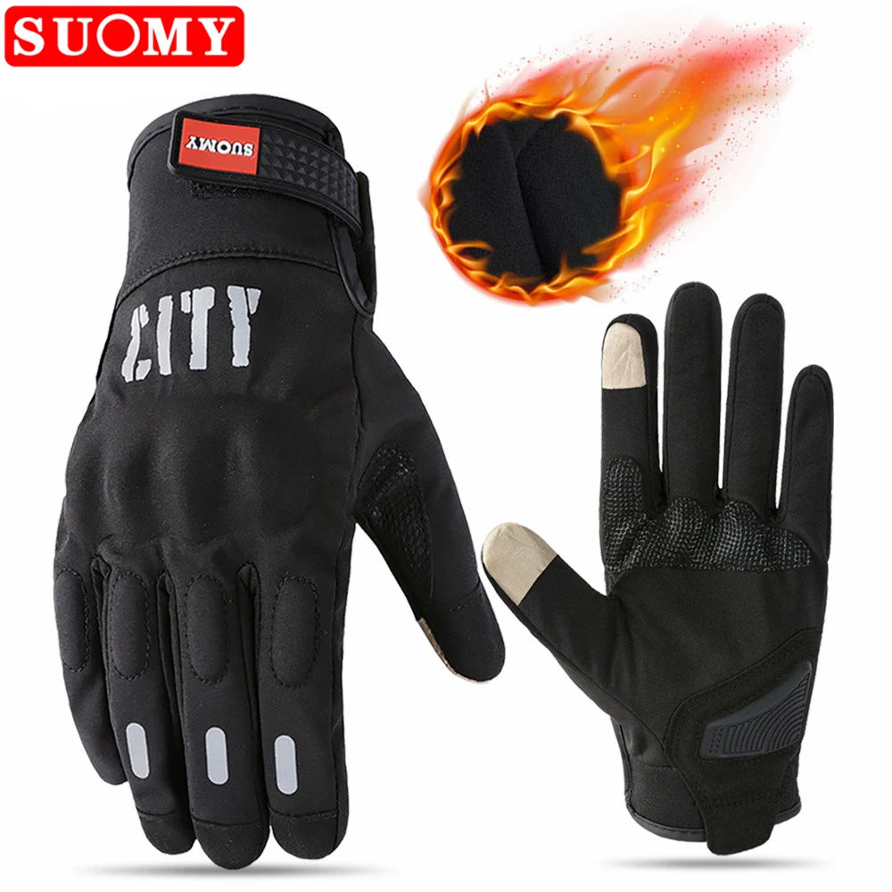 SUOMY Motorcycle Gloves Men Lady Touch Screen Motocross Glove