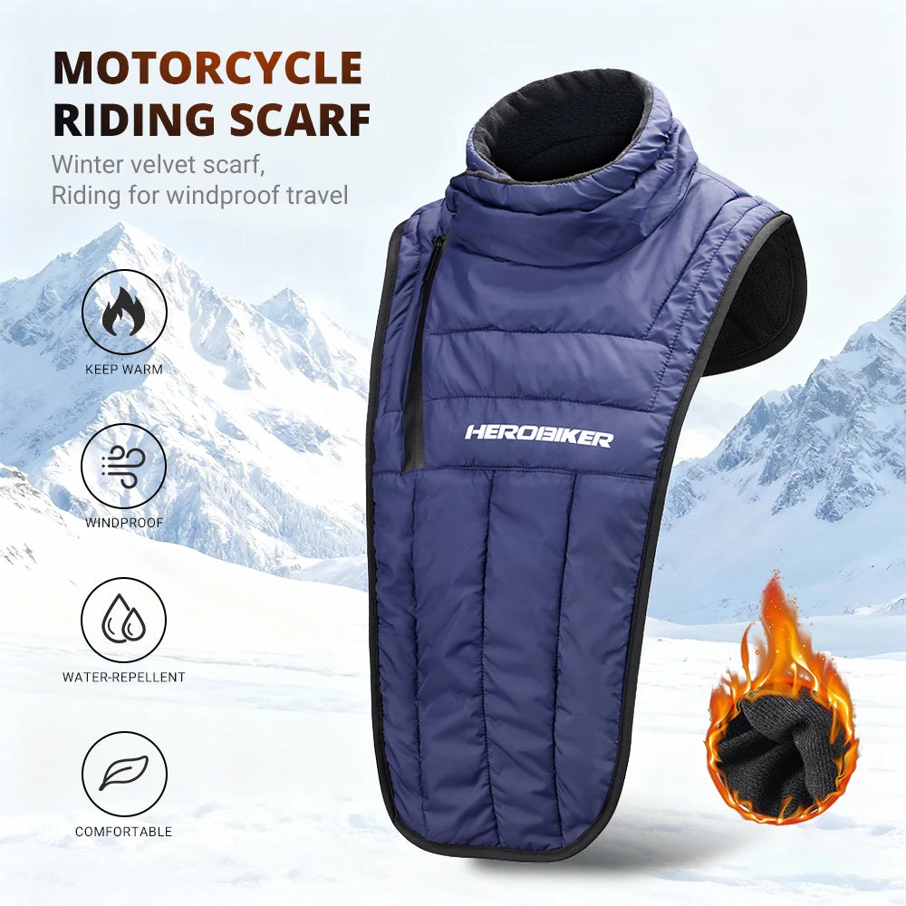 Winter Motorcycle Keeping Warm Neck Scarf Face Mask