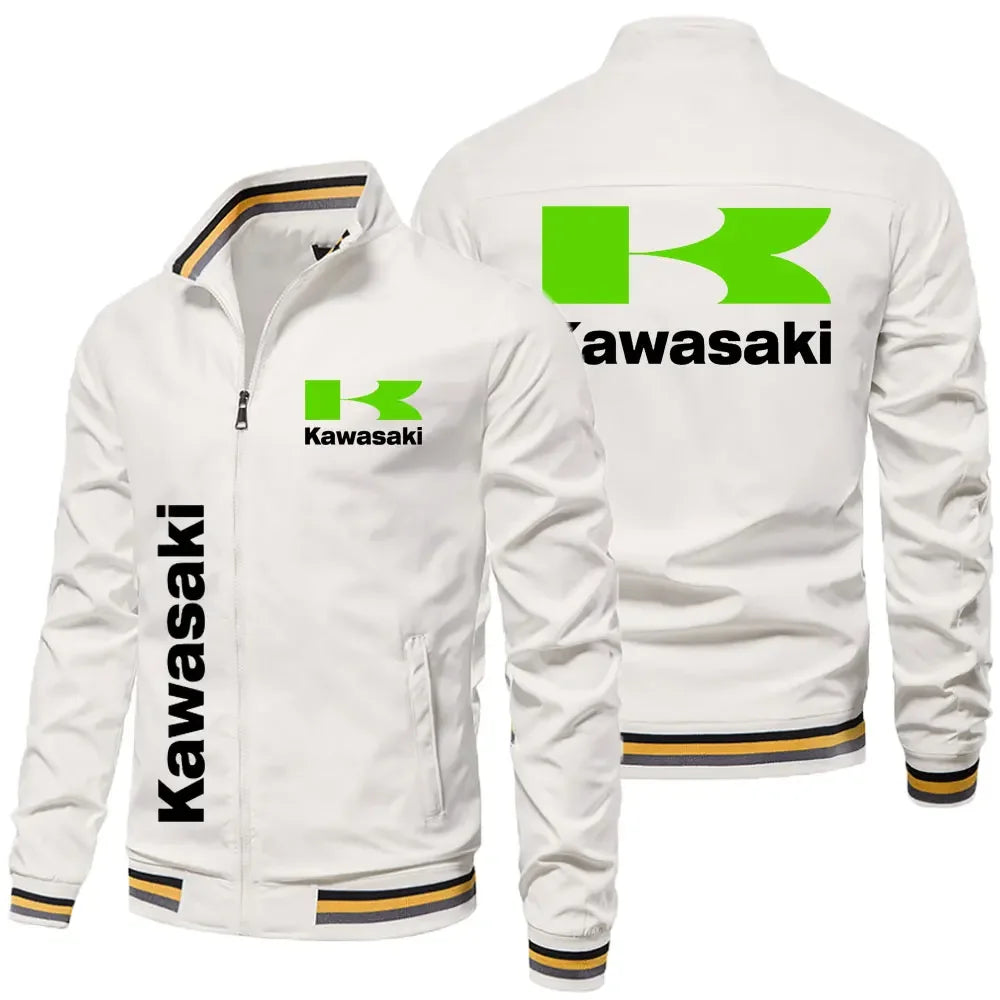 Green Speed Motorcycle Racing Jacket For Men Biker Jackets Coat - Race Blaze
