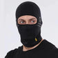 Balaclava Motorcycle Face Mask Moto Helmet Bandana Black Front - Race Blaze