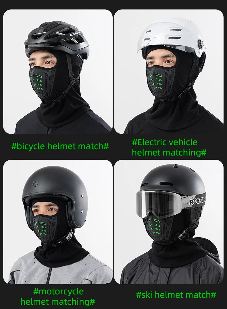 Winter Cycling Face Mask Breathable Windproof Thermal Mask