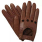 Premium pure leather race gloves with reinforced protection and superior grip for high-speed riding