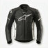 Alpinestars CE Level 2 cowhide leather motorcycle jacket with premium protection and ergonomic fit