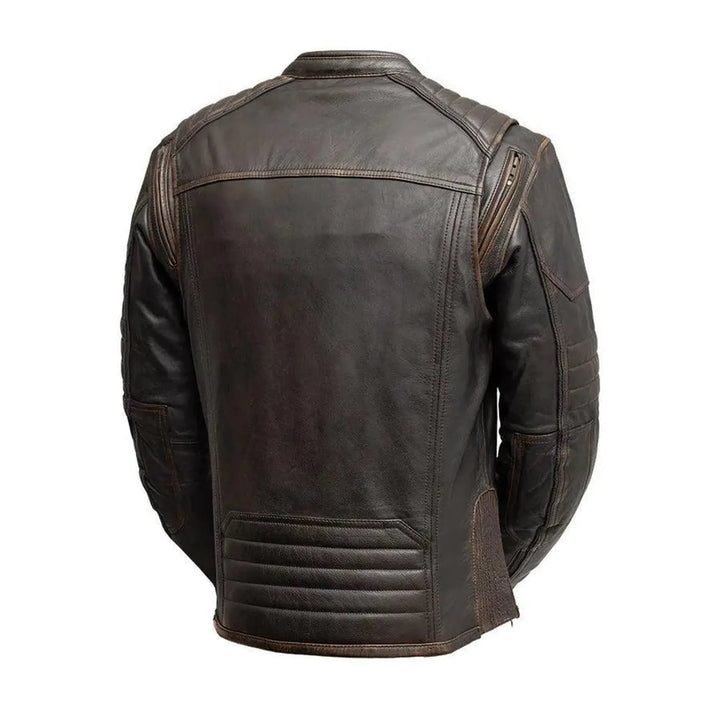 motorbike leather jacket