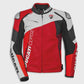 Ducati Corse C6 genuine leather motorbike jacket with CE-certified protection and racing design