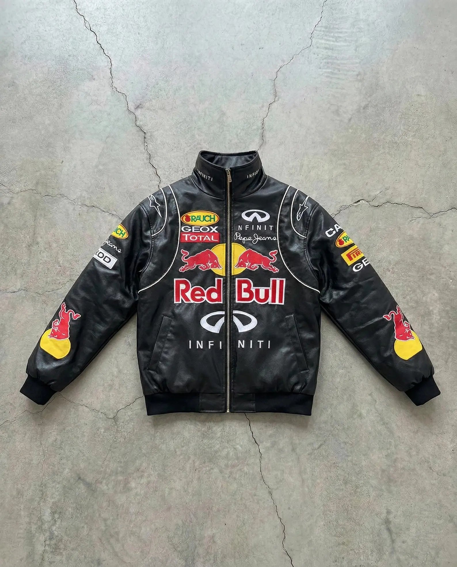 Red Bull Racing Vintage Style F1 Jacket