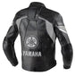 Yamaha Racing Motorcycle Jacket Back View - Race Blaze