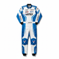 F1 Replica Racing Suit - White/Blue- Race Blaze