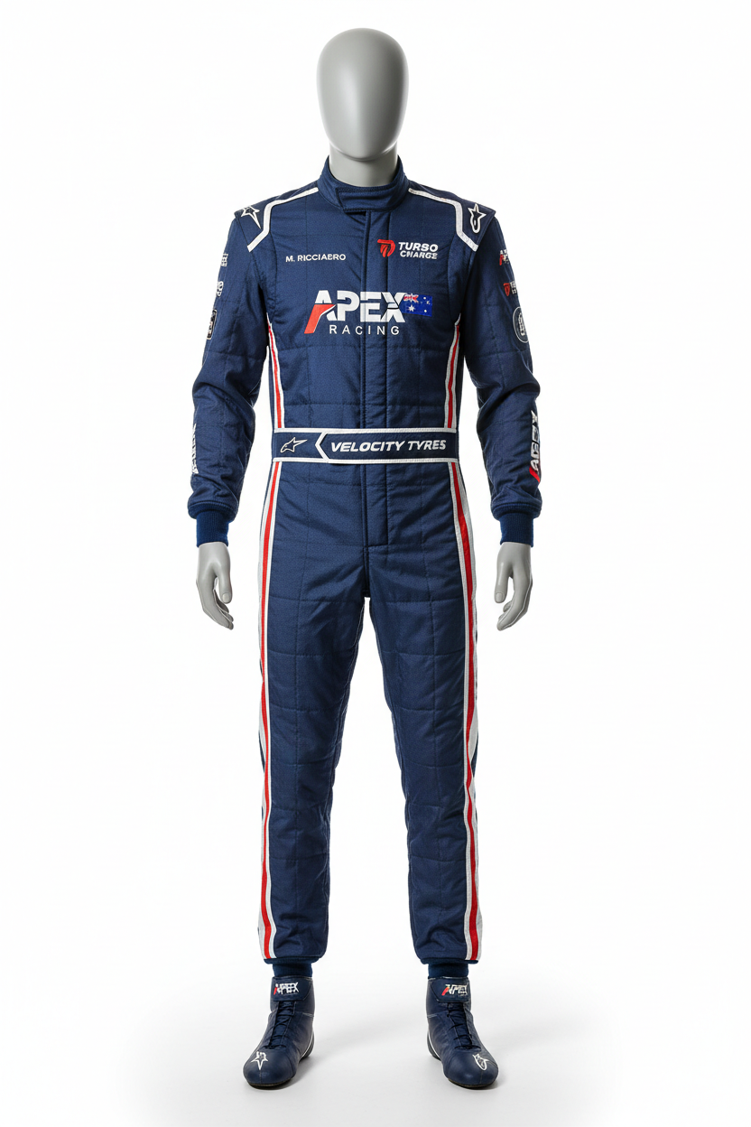 Custom F1 Racing Suit Midnight Navy Edition - Race Blaze