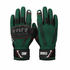 British Racing Green karting racing gloves with anti-slip palm and knuckle protection