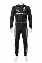 Pro Racing Suit all black premium fire-resistant ergonomic motorsport gear